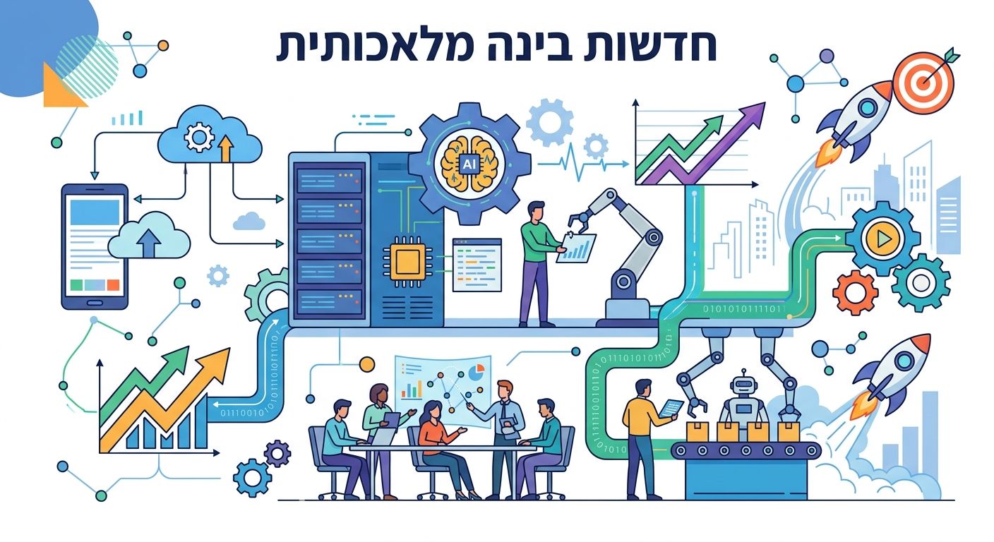 חדשות בינה מלאכותית - אינפוגרפיק