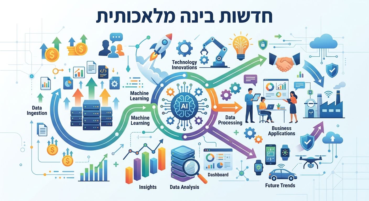 חדשות בינה מלאכותית - אינפוגרפיק