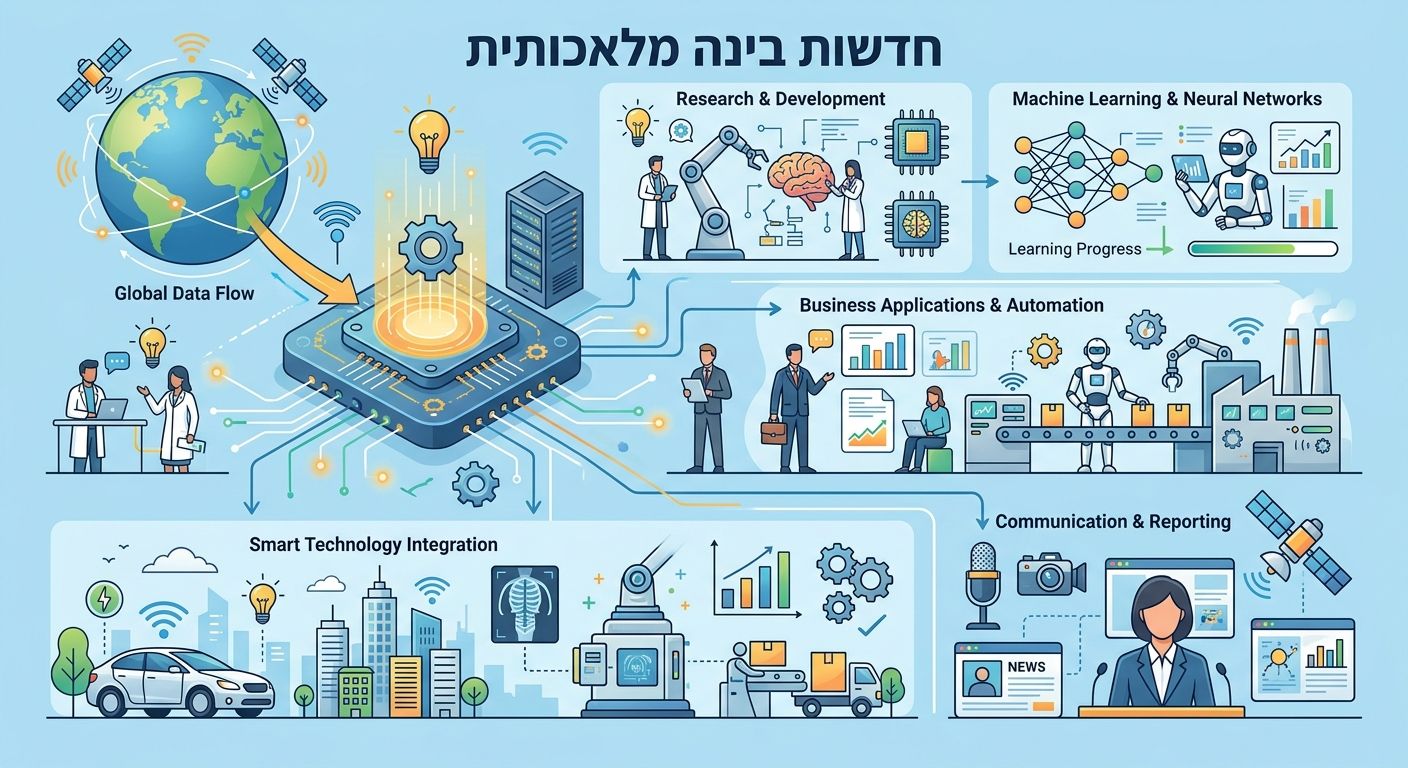 חדשות בינה מלאכותית - אינפוגרפיק