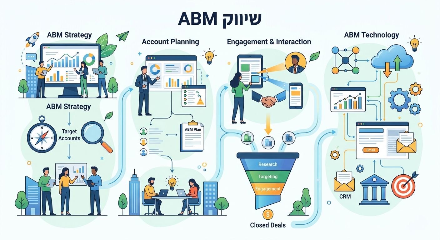 ABM שיווק - אינפוגרפיק