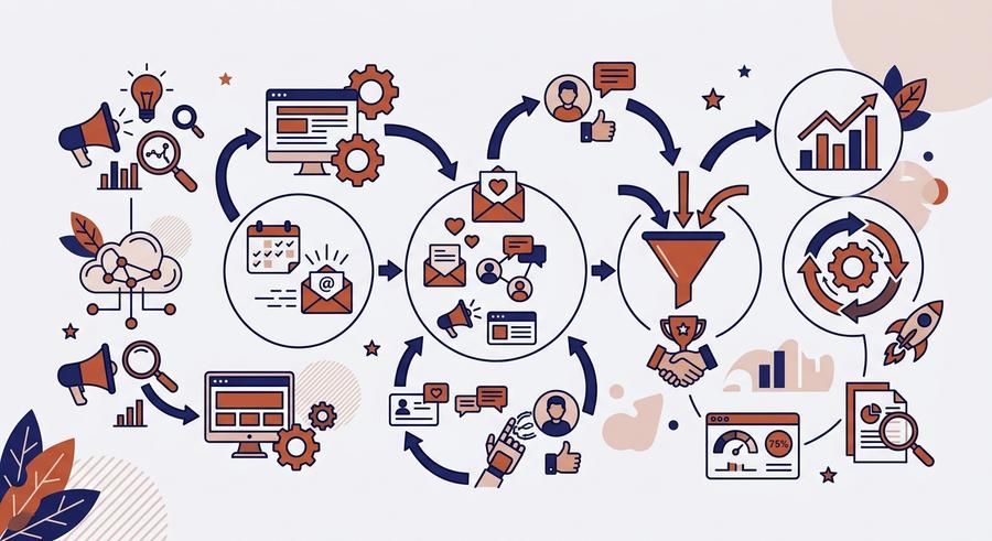 marketing automation ישראל - אינפוגרפיק
