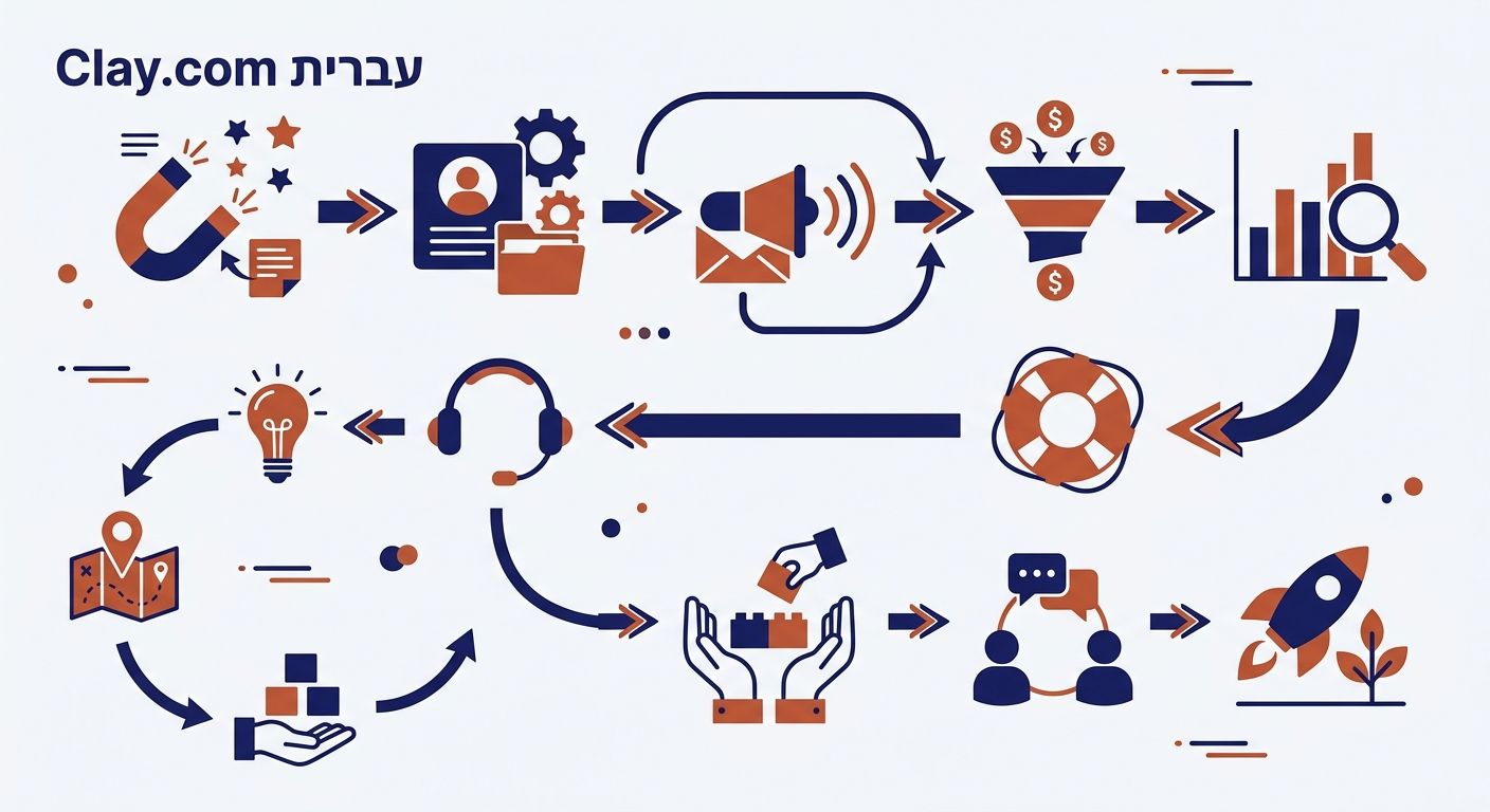 Clay.com עברית - אינפוגרפיק