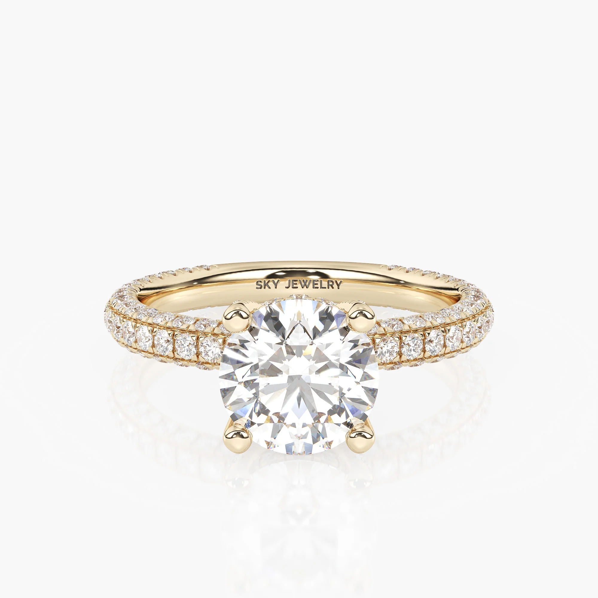 Side view of the The Oriana