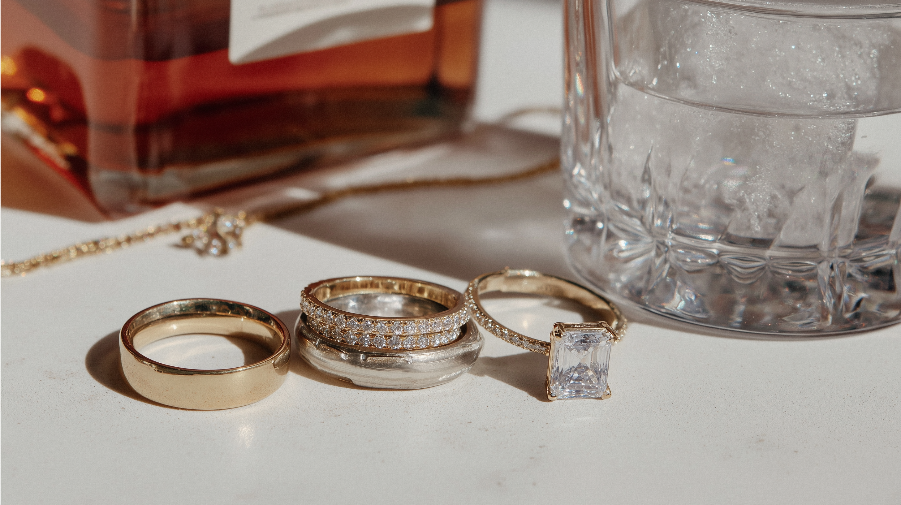 Rings on Table - The Sky Guarantee