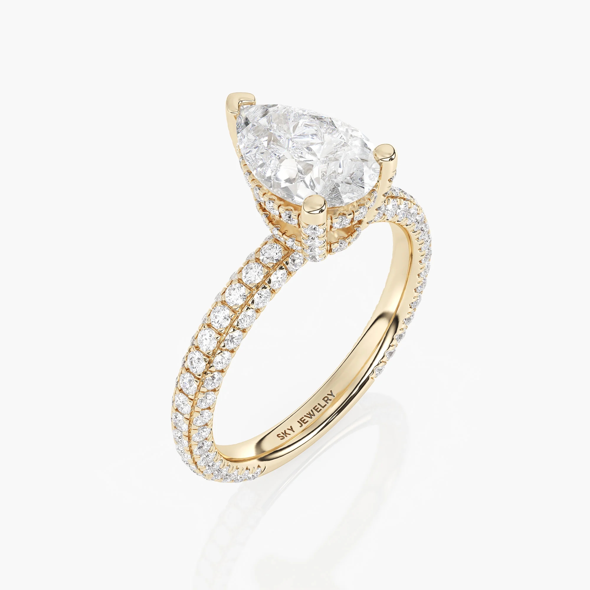 Side view of the The Oriana