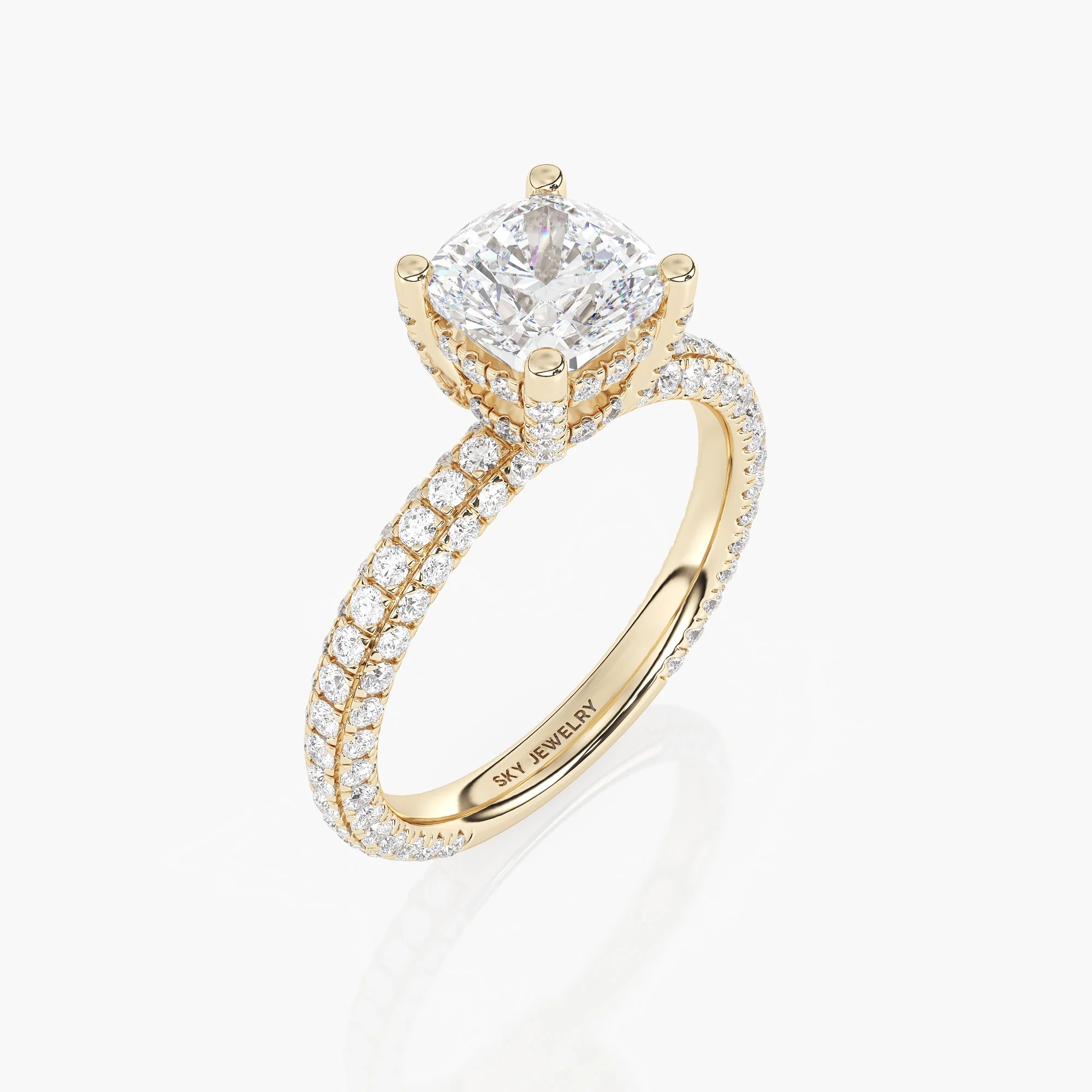 Side view of the The Oriana