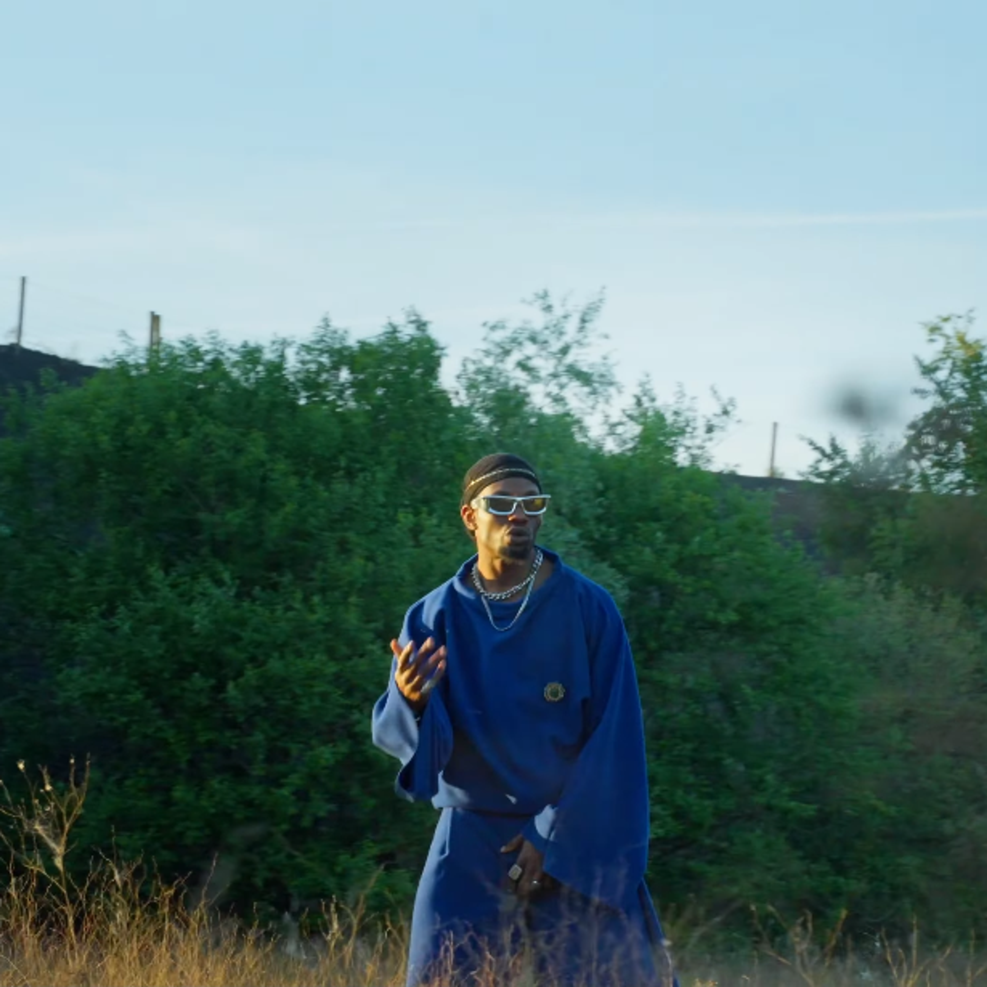 Plan large au milieu d'un terril