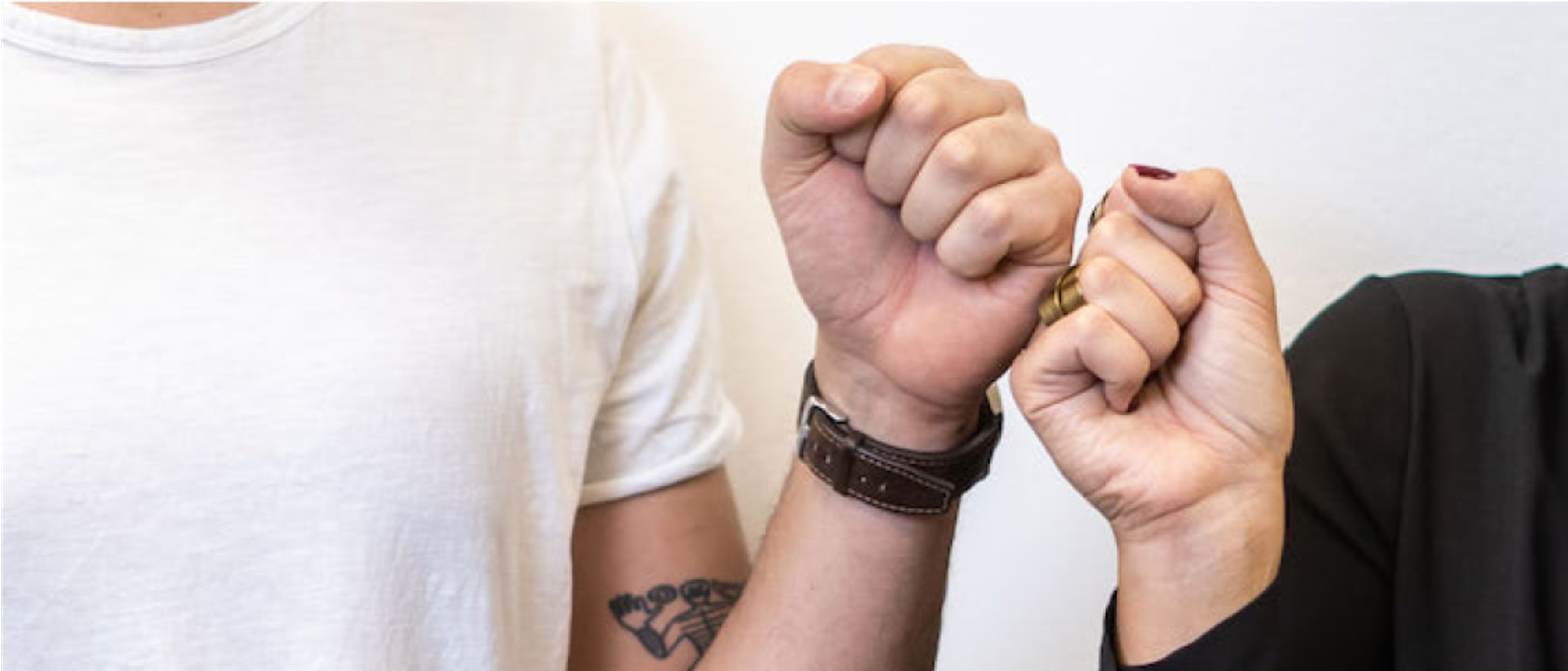 Team fist bump