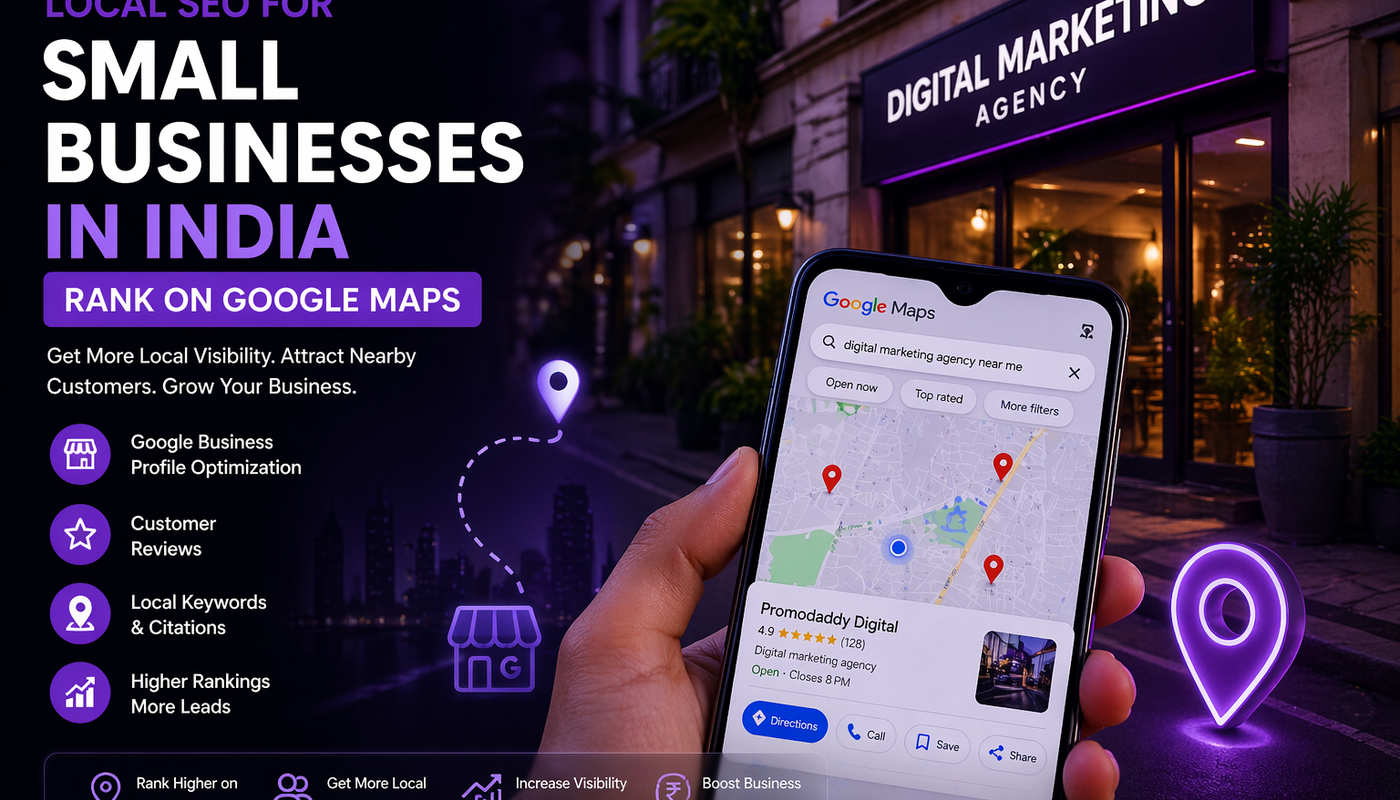 Local SEO for Small Businesses in India: How to Rank on Google Maps (2026 Guide)