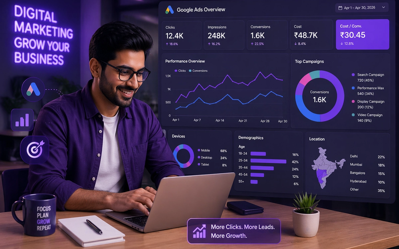 Google Ads for Small Businesses in India: Complete Beginner Guide (2026)