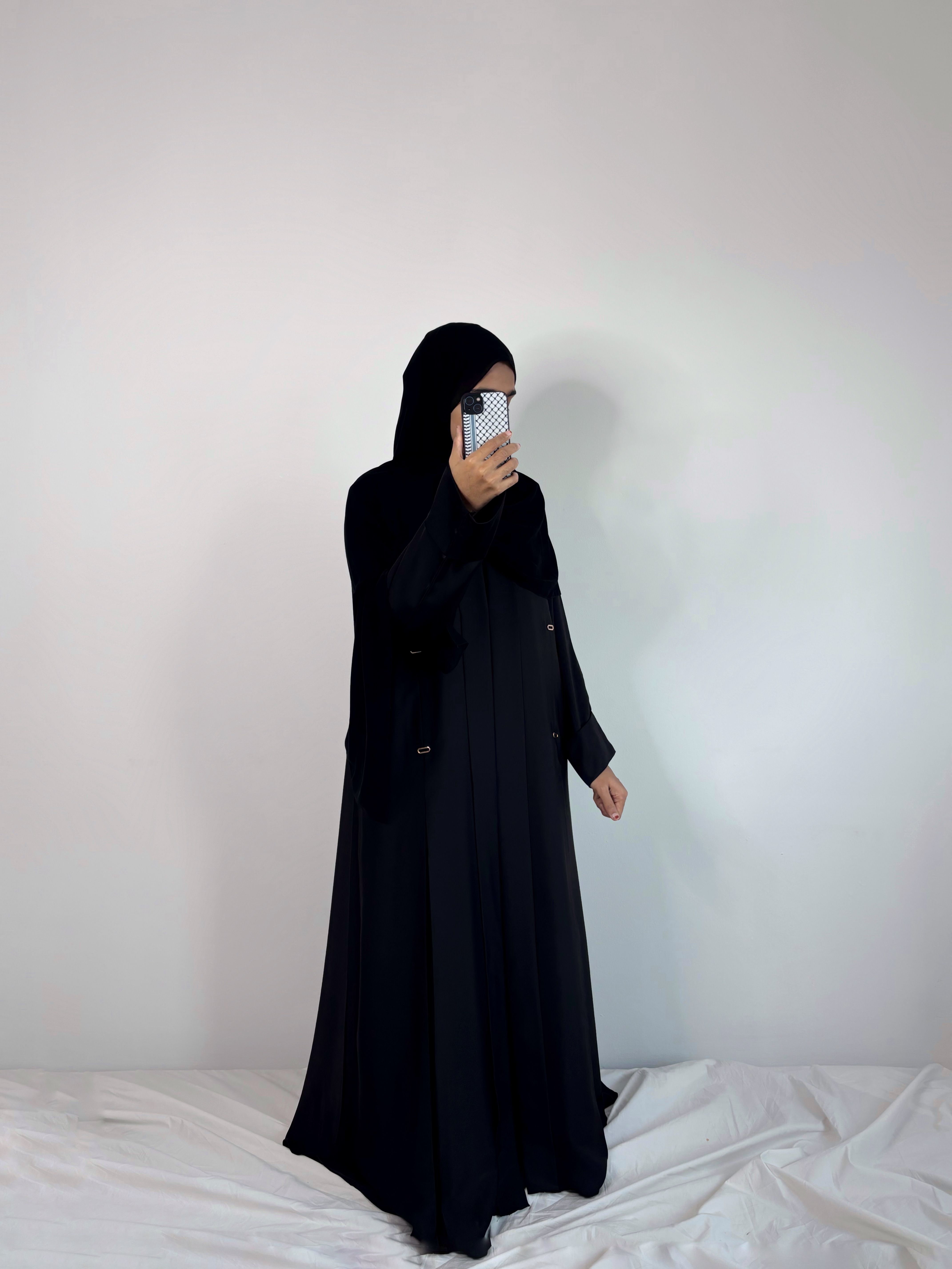 Black Bold Luxury Classic Abaya