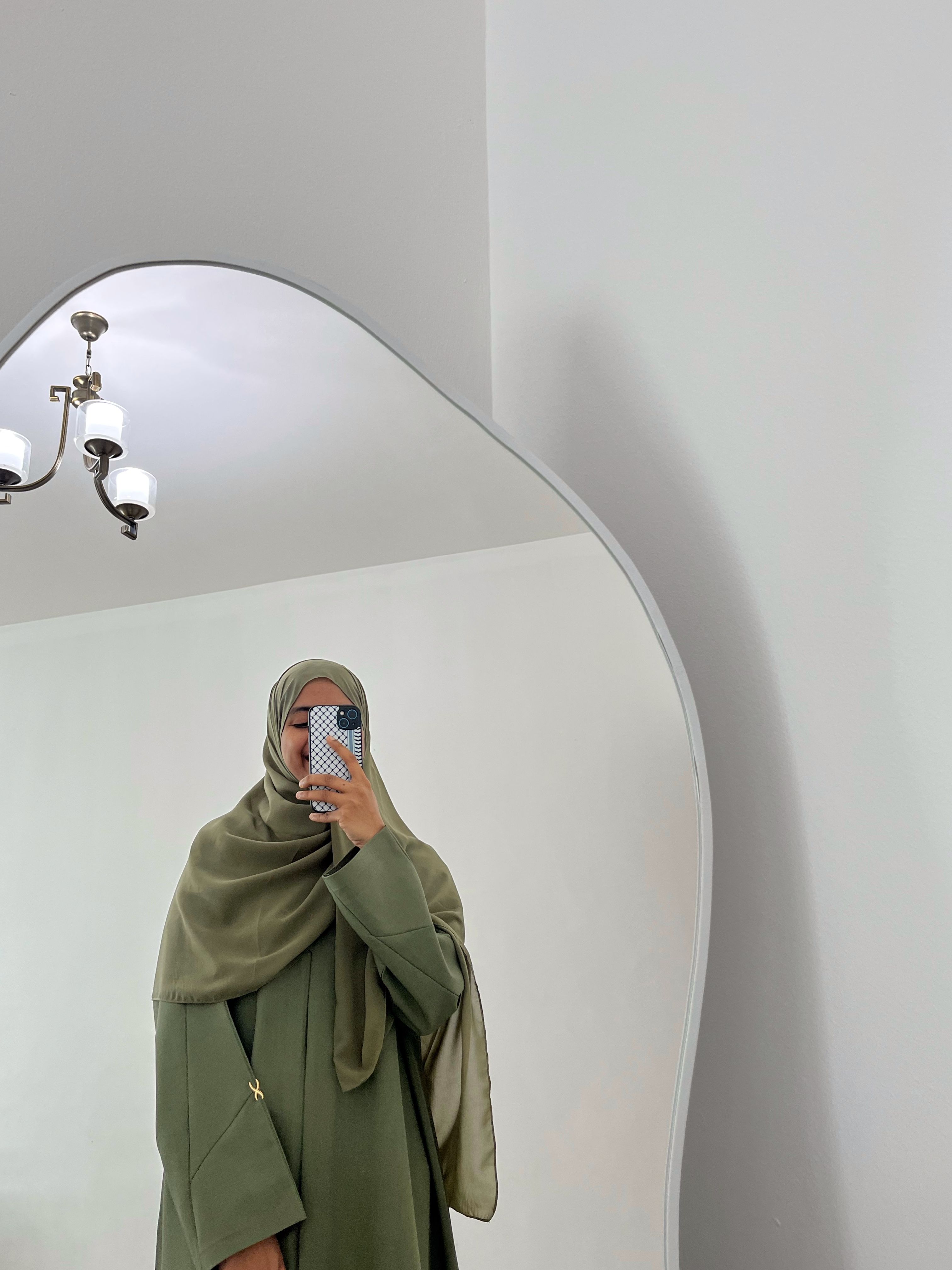 Classic Olive Sage Abaya