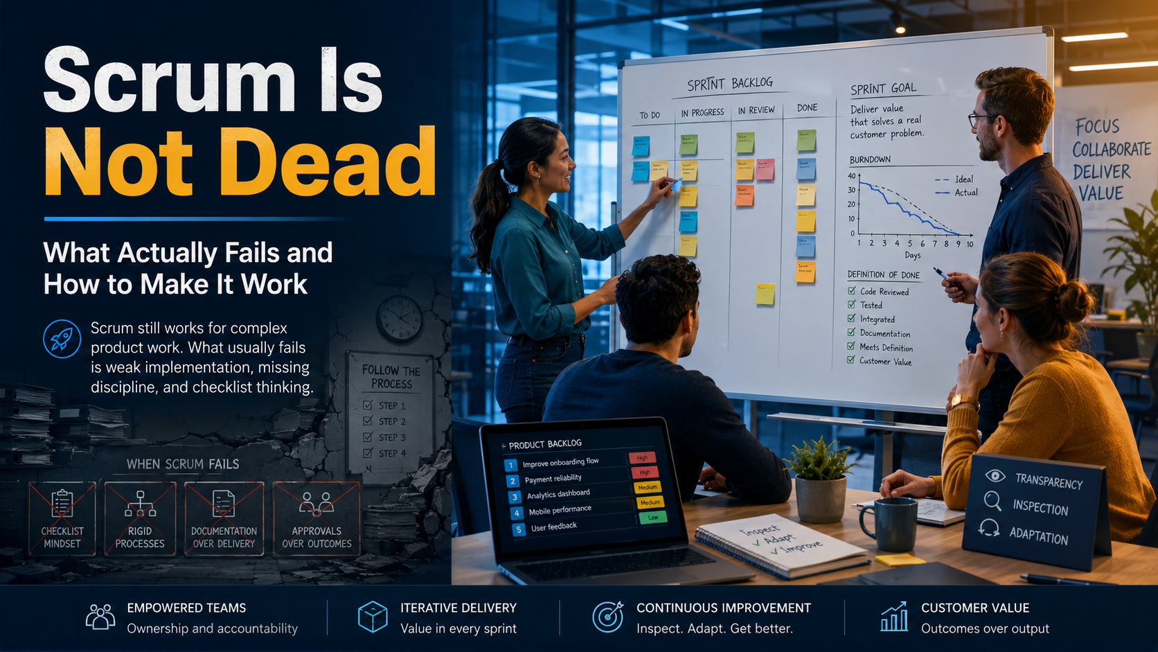 Scrum Is Not Dead: What Actually Fails and How to Make It Work