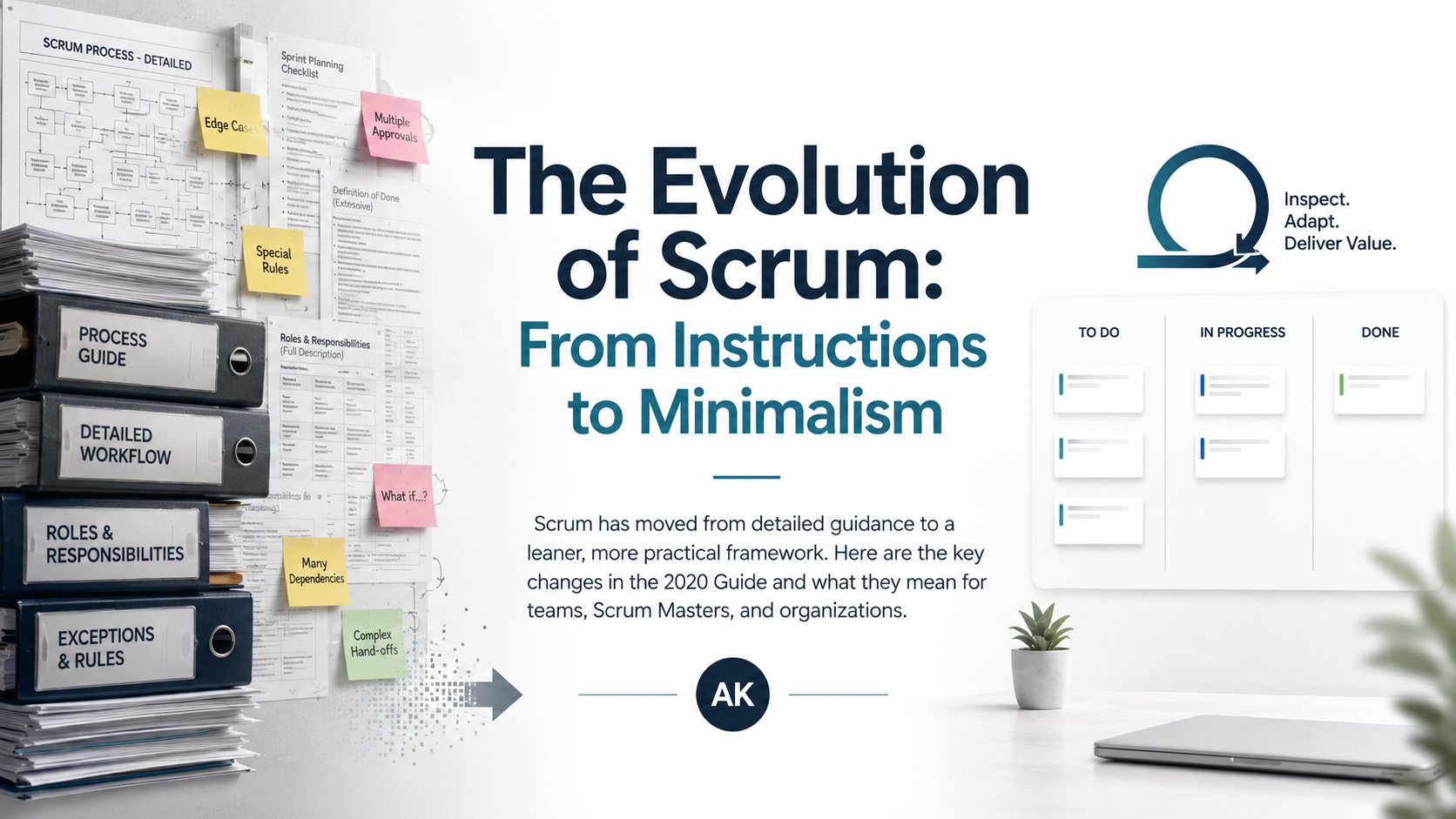 The Evolution of Scrum: From Instructions to Minimalism