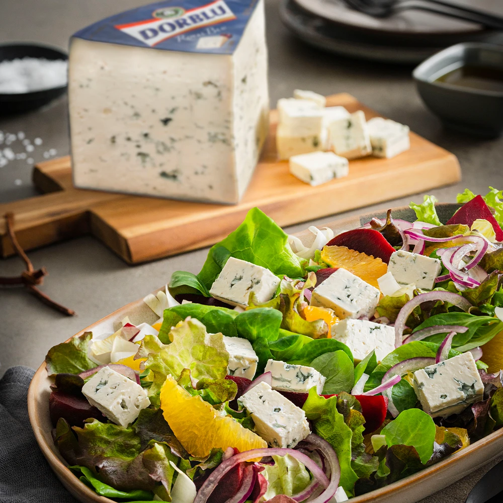 Salad with Beets and DORBLU