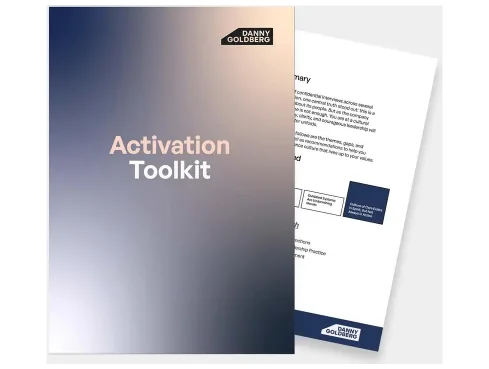 The Activation Toolkit — a printed reflection and discussion guide given to every keynote attendee.1