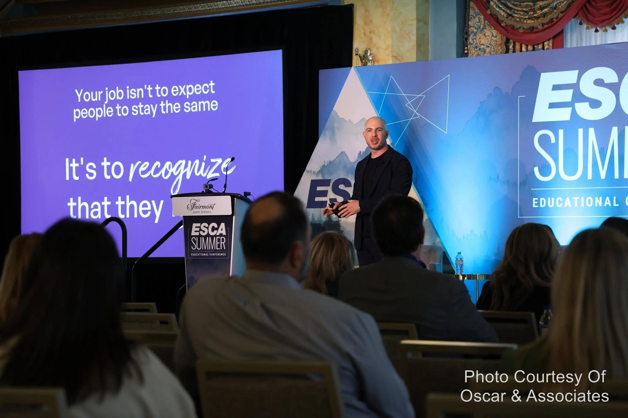 Danny Goldberg speaking on stage