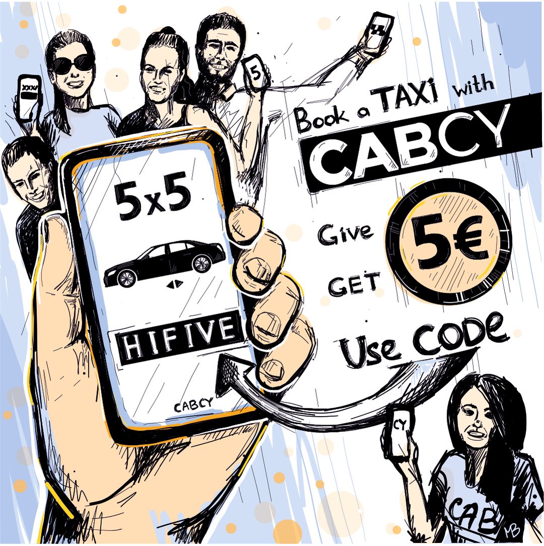Refer friends to ride with CABCY