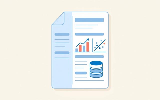 Data analyst resume example: resume with data visualization and analytics icons