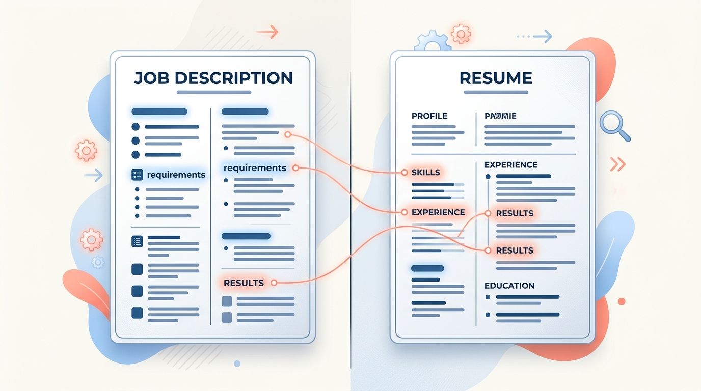 How to tailor your resume to a job description: matching keywords between a job posting and resume