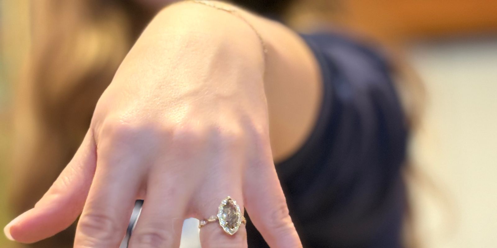 Amanda's engagement ring