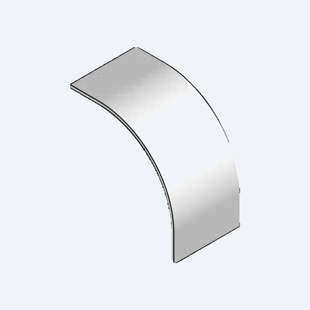 AZL 90 degree outside riser cover