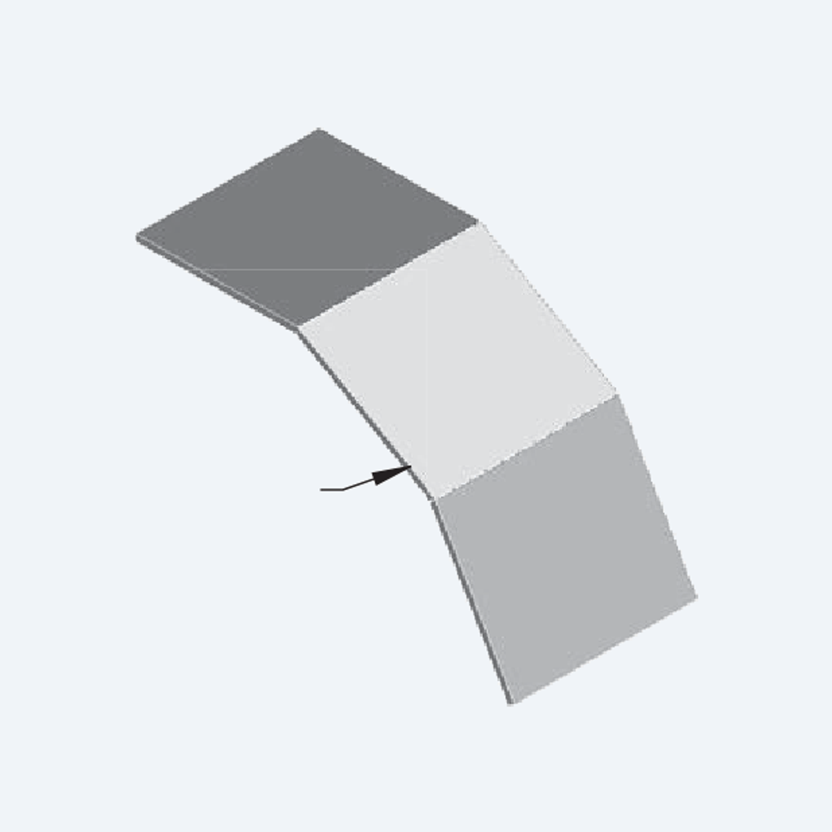 AML 45 degree outside riser cover