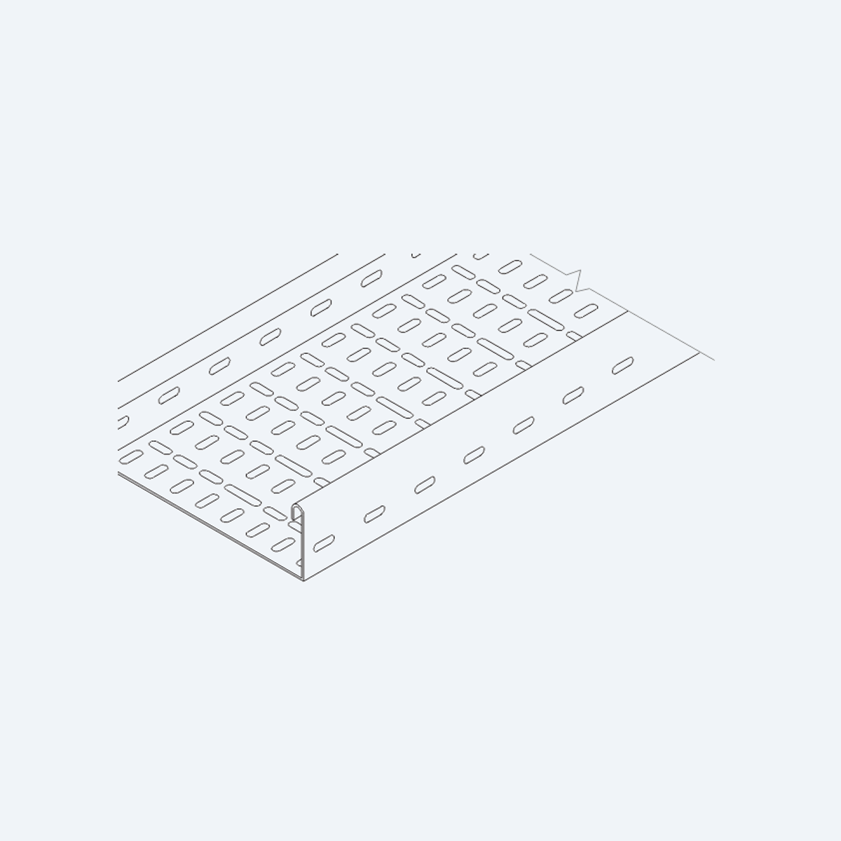 ART straight cable tray