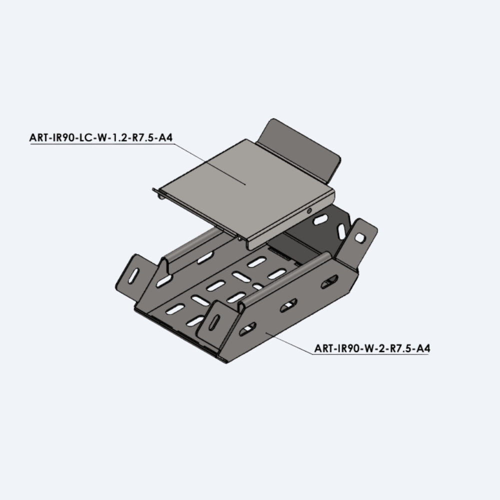 ART 45 degree inside riser cover