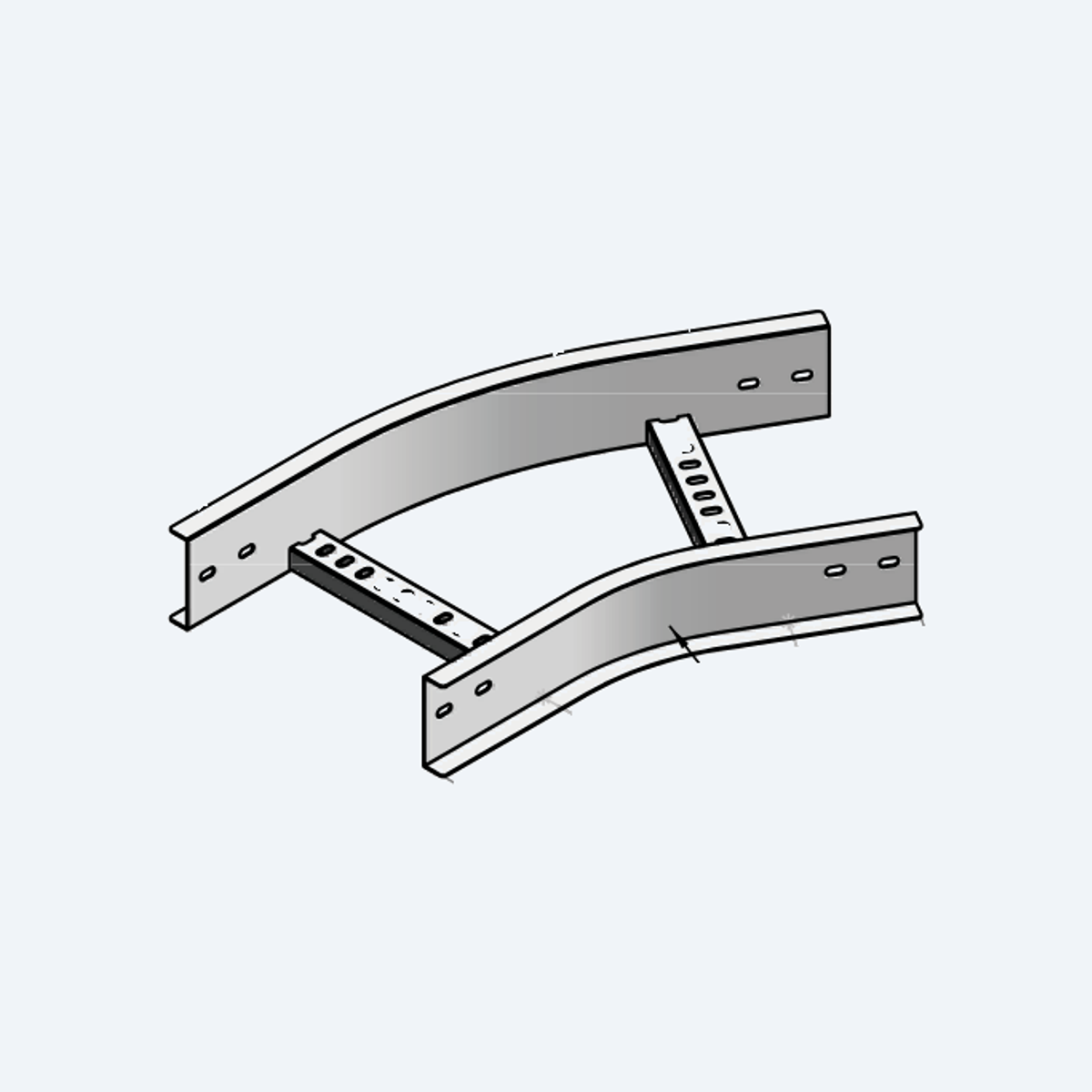 ACD 30 degree horizontal elbow