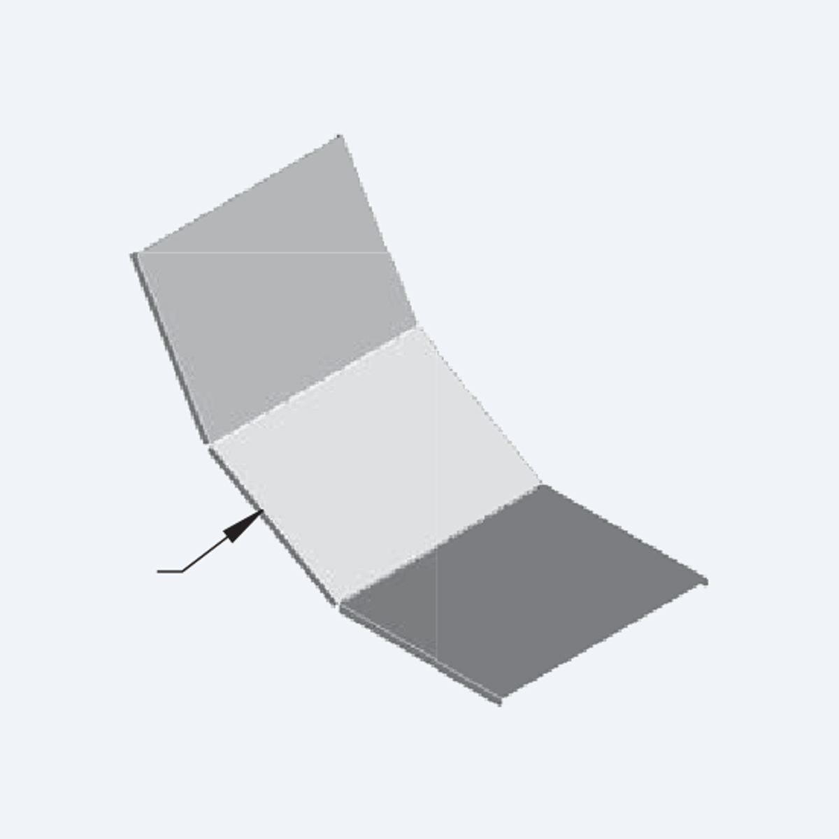 AML 45 degree inside riser cover
