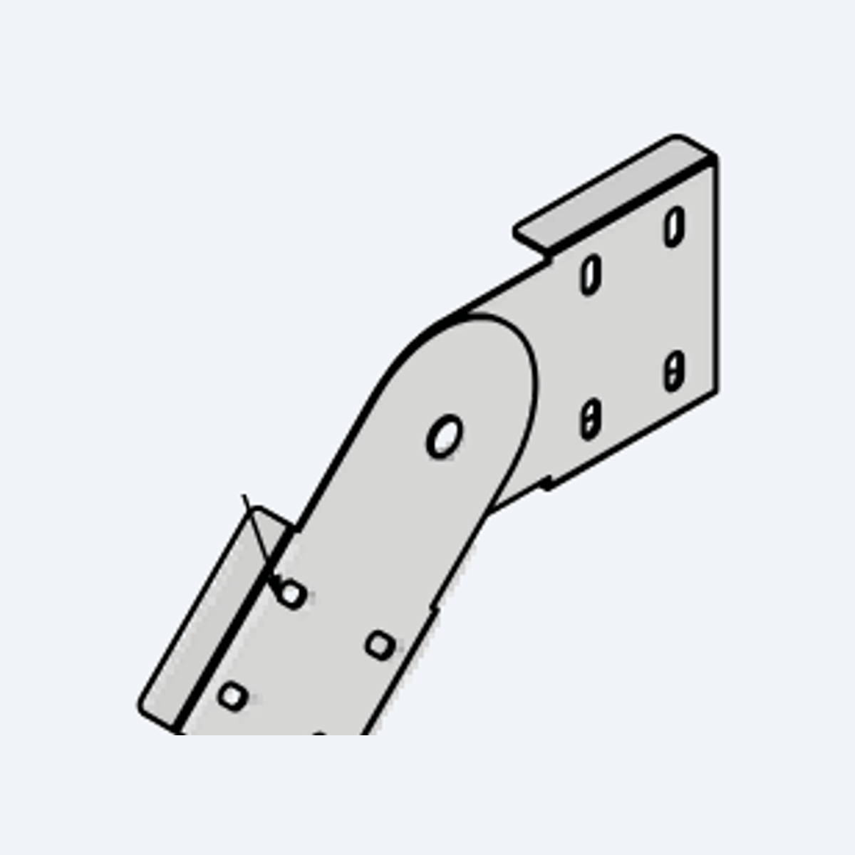 ACD vertical adjustable splice plate