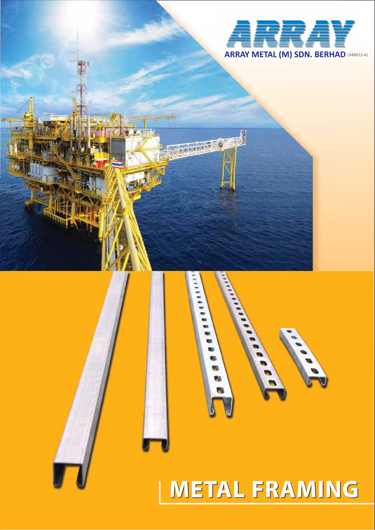 Metal Framing Product Catalogue cover