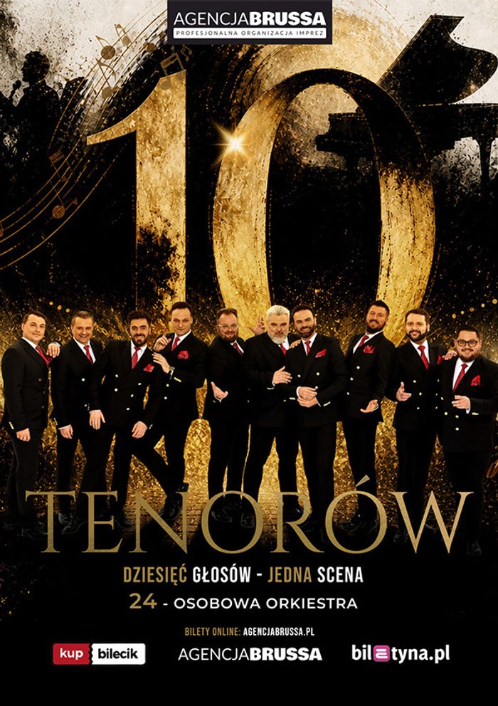 10 tenorów. 10 głosów, jedna scena