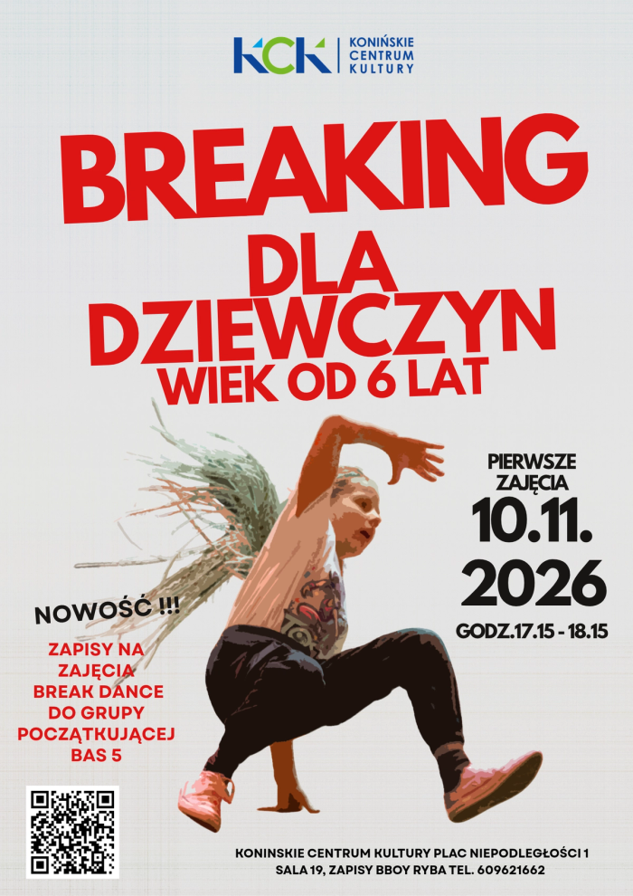 Nabór do dziewczyńskiej grupy Breaking