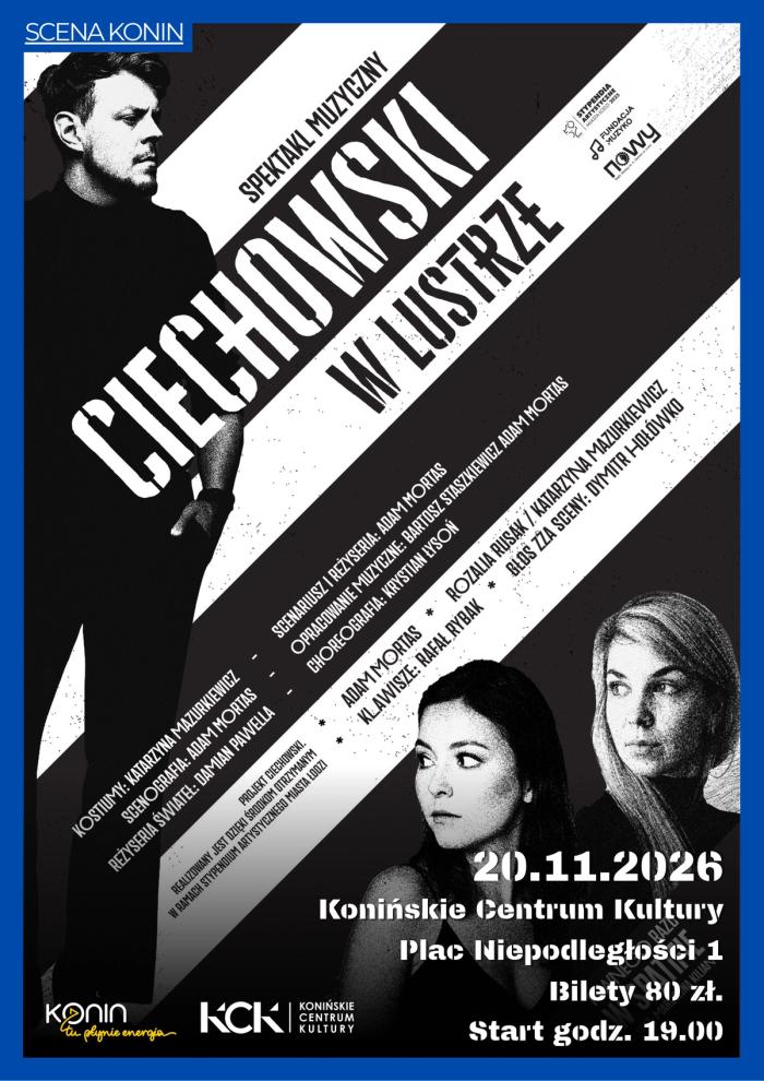 Ciechowski. W lustrze. Scena Konin zaprasza 20 listopada 