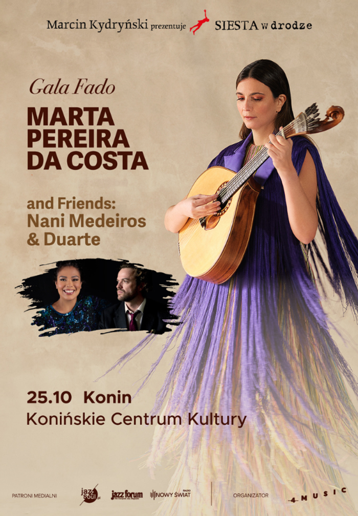 SIESTA w drodze: GALA FADO. Marta Pereira da Costa i przyjaciele