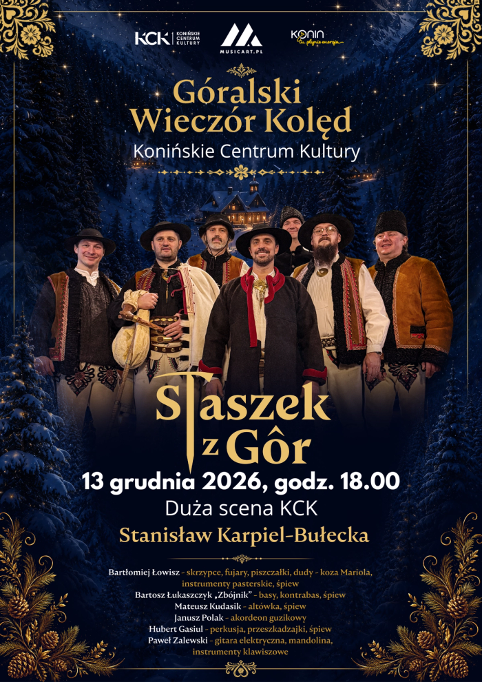 Góralski wieczór kolęd w wykonaniu Staszka z Gór. Świąteczny Salon Poezji