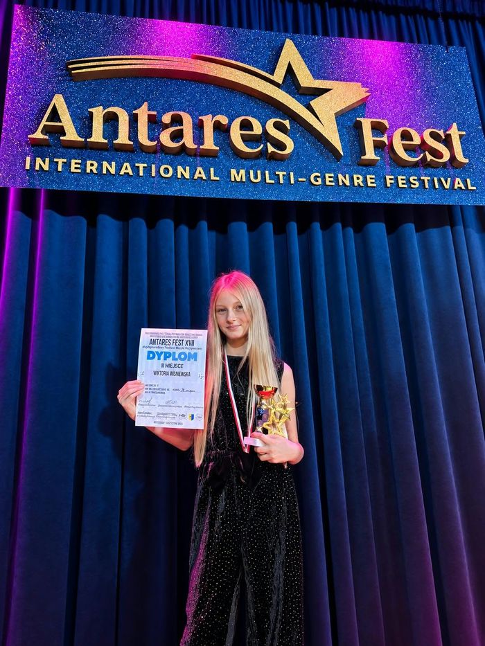 Wiktoria Wiśniewska laureatką Antares Fest w piosence