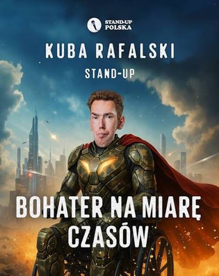 Bohater na miarę czasów. Stand-up Kuba Rafalski