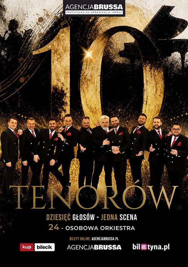 10 tenorów. 10 głosów, jedna scena