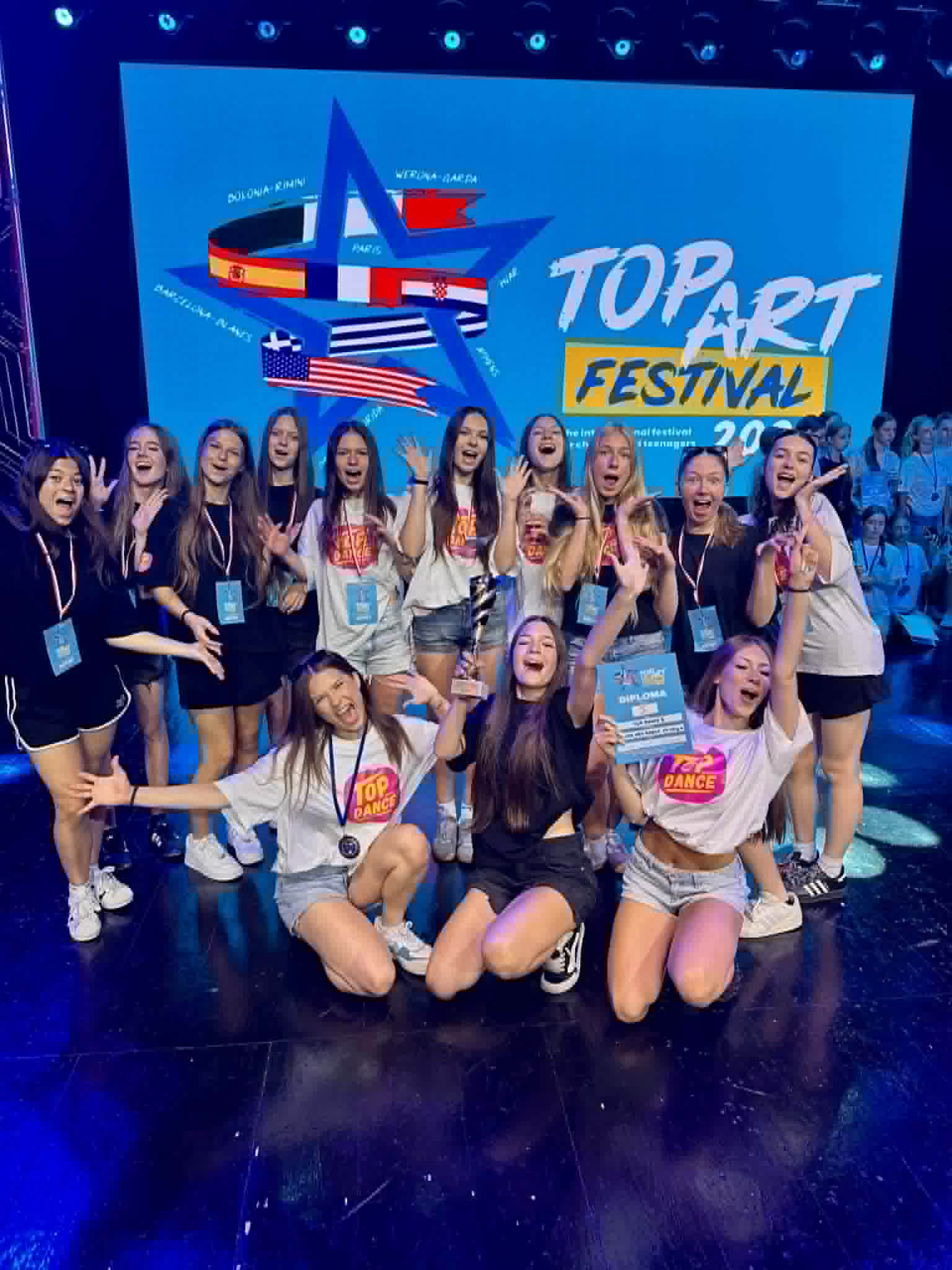 Grand Prix, miejsca na podium i wakacje Top Dance w Rimini