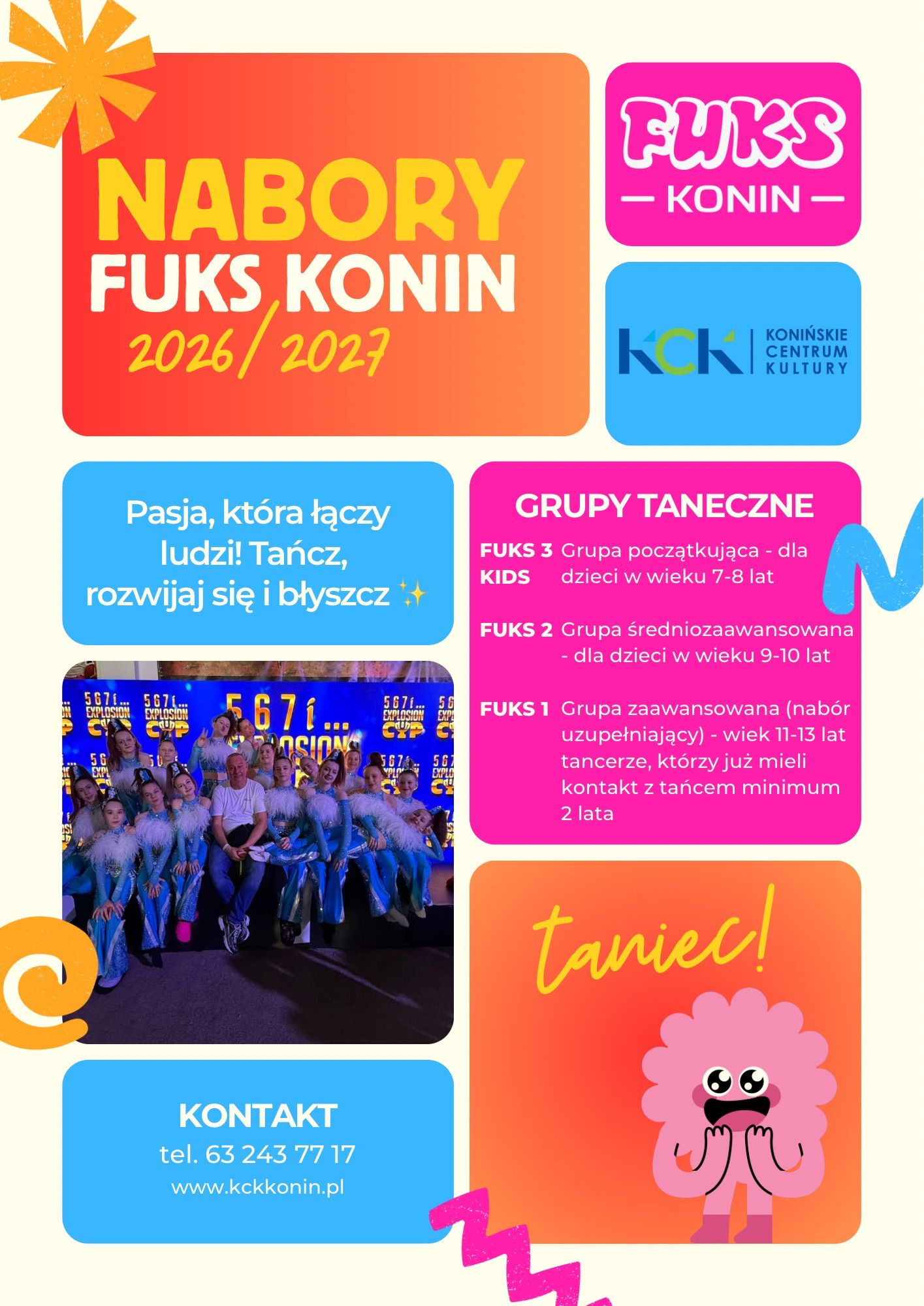 Nabory do zespołu Fuks Konin