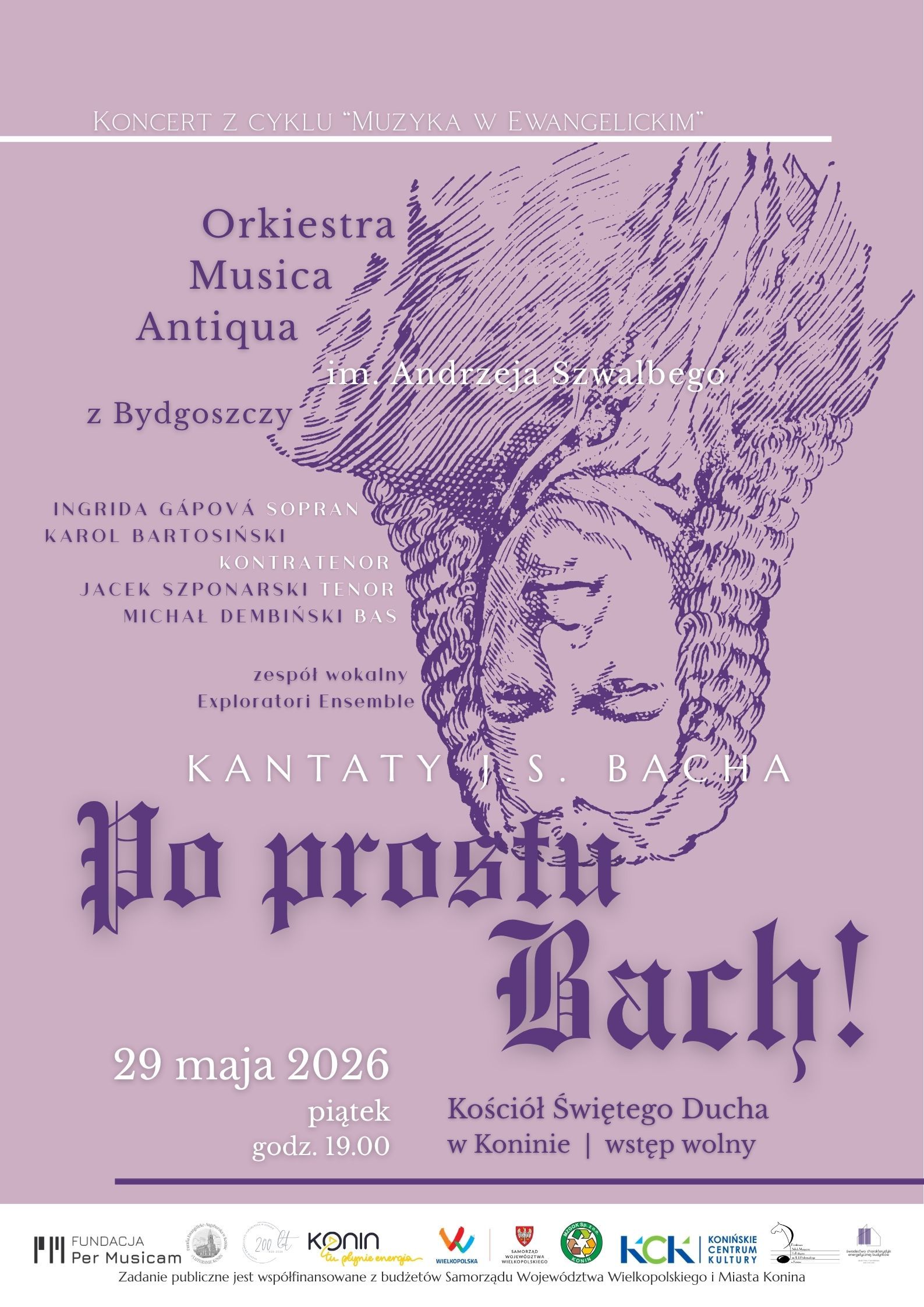 „Po prostu Bach!”. Kantaty w Kościele Świętego Ducha w Koninie