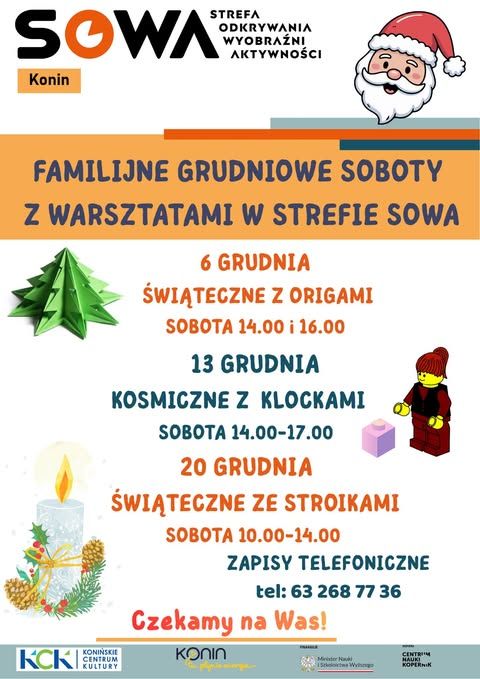SOWA grudniowa dla dzieci i rodziców