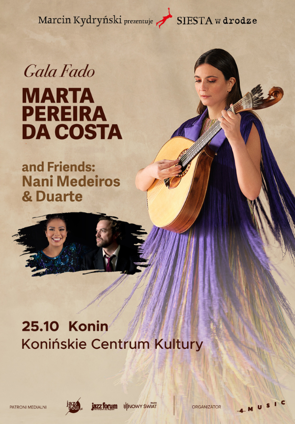 SIESTA w drodze: GALA FADO. Marta Pereira da Costa i przyjaciele