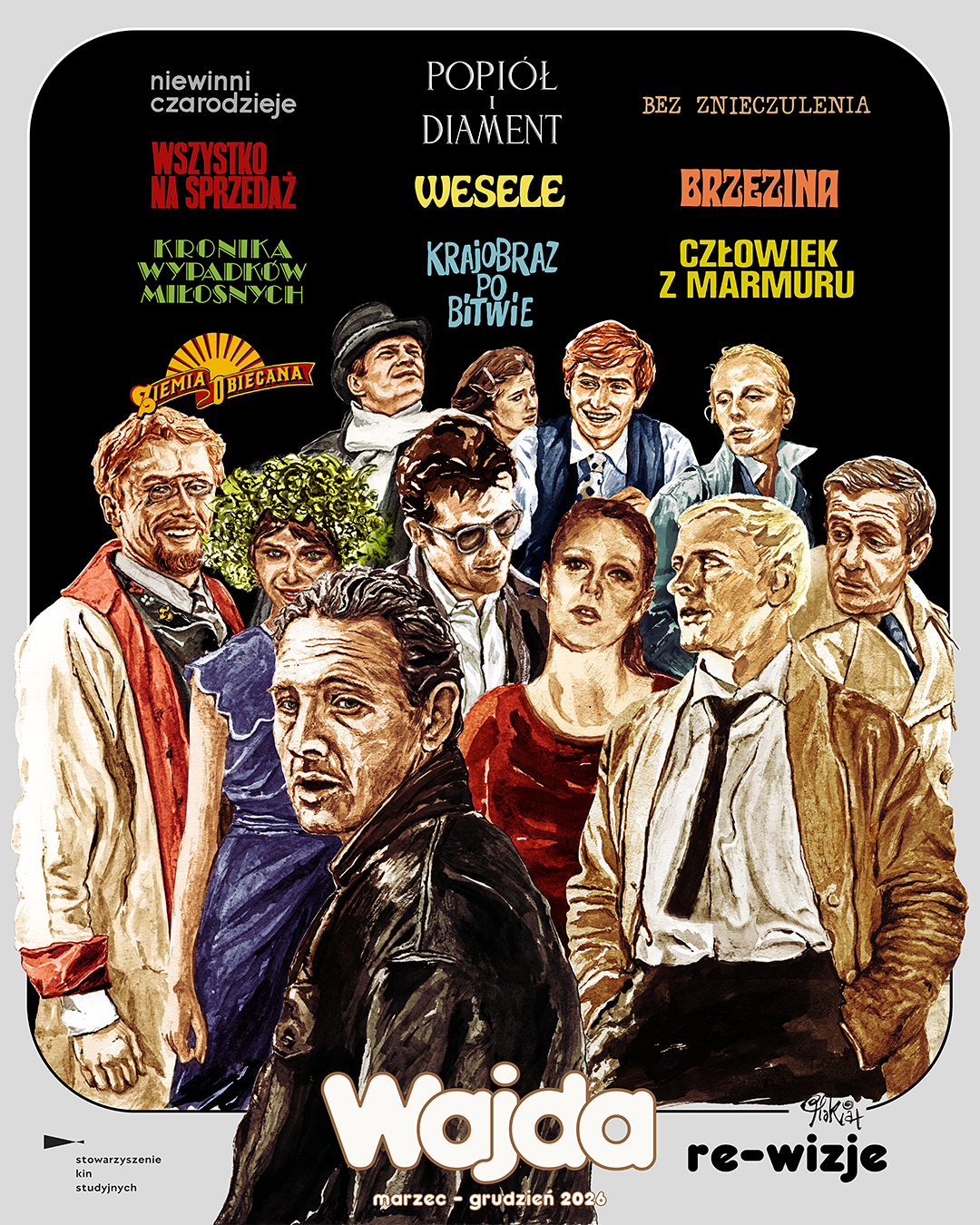 WAJDA re-wizje. Przegląd filmów Andrzeja Wajdy