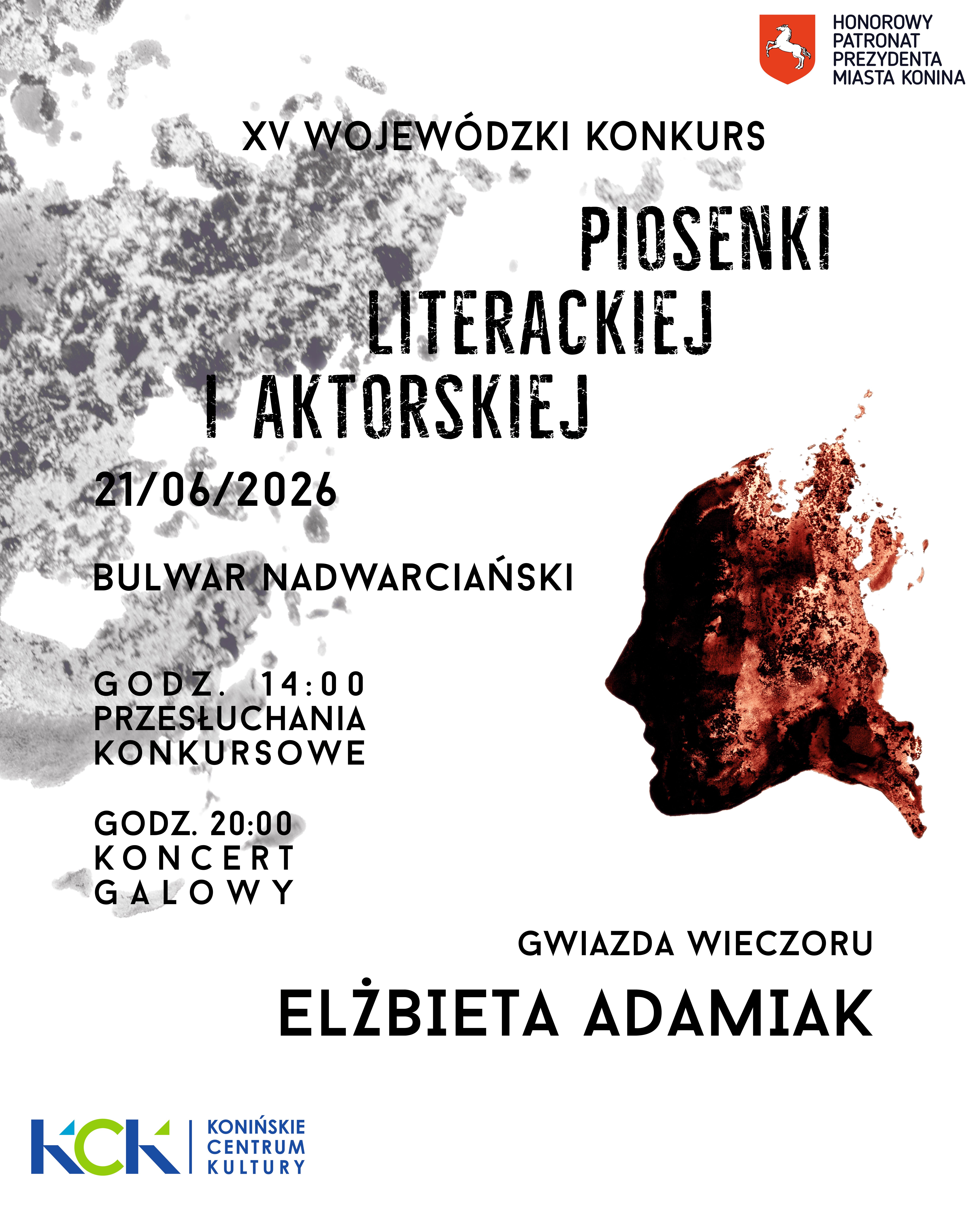 XV Wojewódzki Konkurs Piosenki Literackiej i Aktorskiej