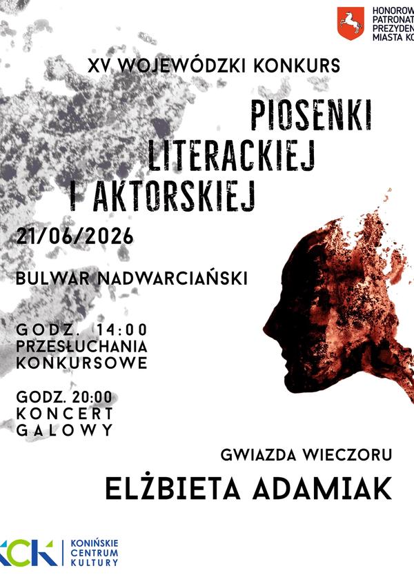 XV Wojewódzki Konkurs Piosenki Literackiej i Aktorskiej