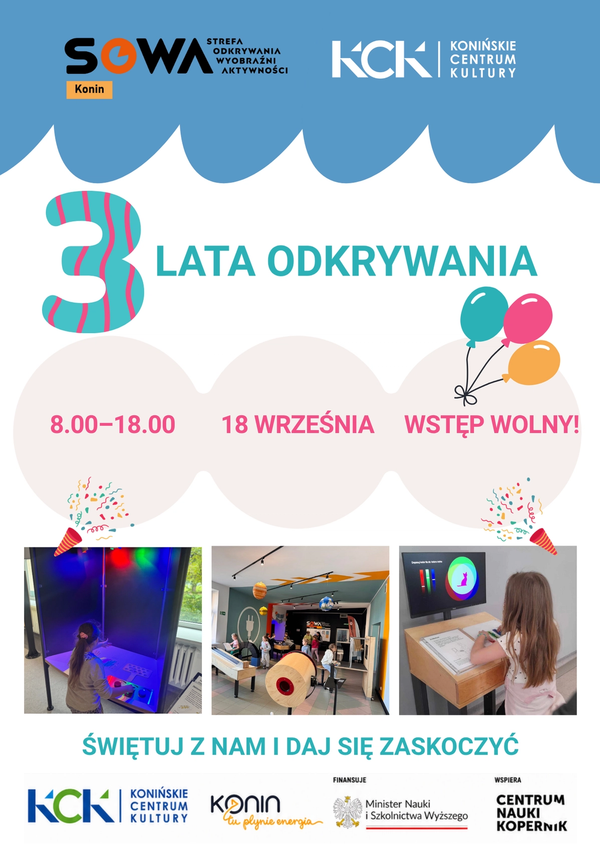 SOWA świętuje 3. urodziny!